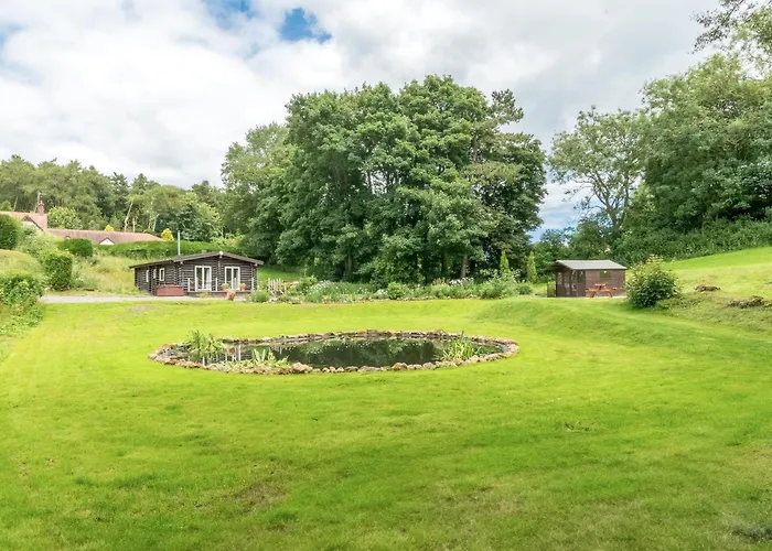 The Log Cabin At Irton Manor